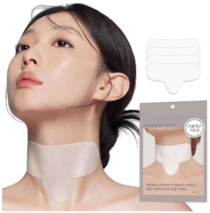 MARSHIQUE Wrinkle Repair Hydrogel Collagen Neck Patch