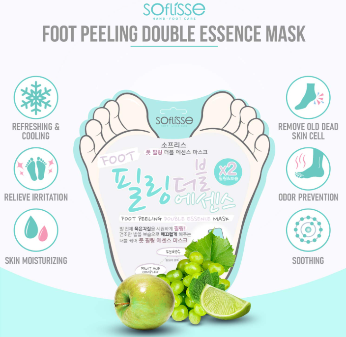 Soflisse Hinoki Foot Peeling Mask