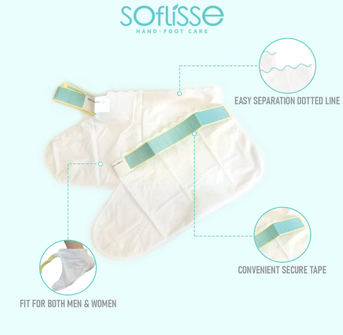 Soflisse Hinoki Foot Peeling Mask